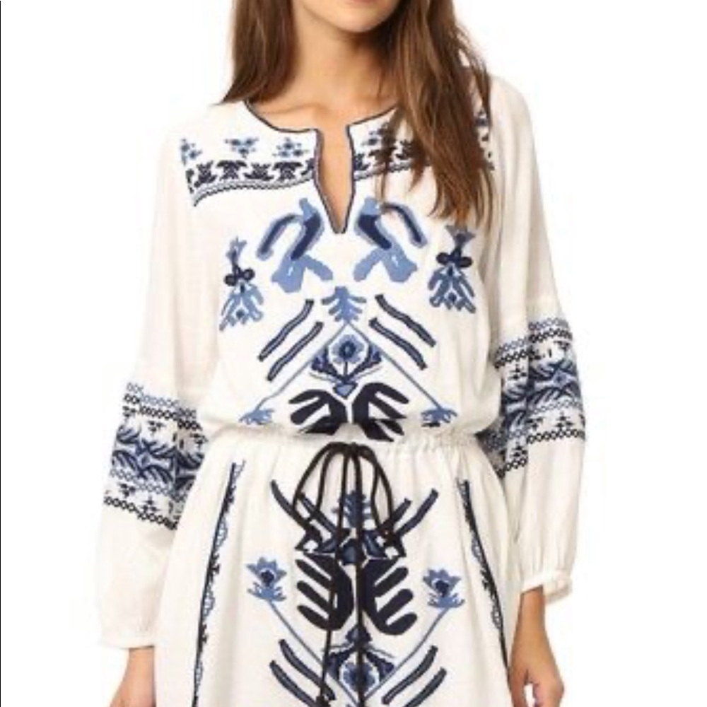 Free People
Embroidered Anouk Mini Dress